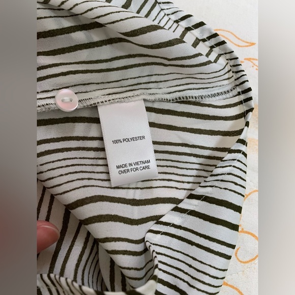 Vertical stripe button down from Fortune & Ivy - Picture 13 of 14